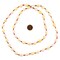 The Bead Chest Recycled Paper Bead Necklace from Uganda - Fair Trade African Jewelry (Cherry Cheesecake)